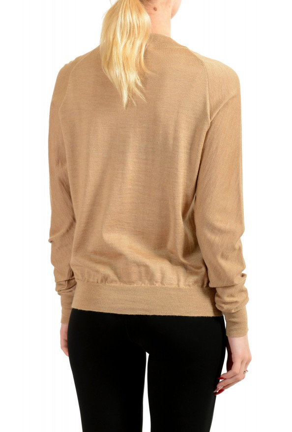 Dsquared2 Women's Beige Silk Wool Cardigan Sweater : Picture 3