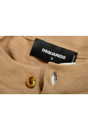Dsquared2 Women's Beige Silk Wool Cardigan Sweater : Picture 5