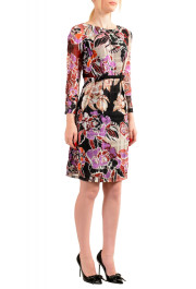 Just Cavalli Women's Multi-Color Silk Floral Print Shift Dress : Picture 2