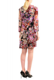 Just Cavalli Women's Multi-Color Silk Floral Print Shift Dress : Picture 3
