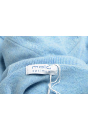Malo Optimum Men's Ice Blue Wool Cashmere Turtleneck Pullover Sweater: Picture 5