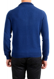 Malo Optimum Men's Ink Blue 100% Cashmere Cardigan Sweater: Picture 3