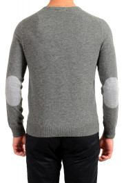 Malo Optimum Men's Medium Gray Wool Cashmere V-Neck Pullover Sweater: Picture 3