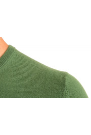 Malo Optimum Men's Green Wool Cashmere Crewneck Pullover Sweater: Picture 4