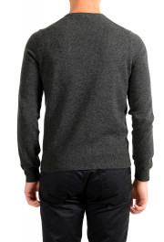 Malo Optimum Men's Charcoal Gray Wool Cashmere Crewneck Pullover Sweater: Picture 3