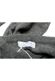 Malo Optimum Men's Medium Gray Wool Cashmere Crewneck Pullover Sweater: Picture 6