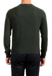 Malo Optimum Men's Lizard Green 100% Cashmere Crewneck Pullover Sweater: Picture 3