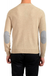 Malo Optimum Men's Beige Wool Cashmere Crewneck Pullover Sweater: Picture 3