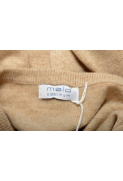 Malo Optimum Men's Beige Wool Cashmere Crewneck Pullover Sweater: Picture 6