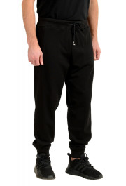Billionaire Men's Black Full Zip Logo Print Track Sweat Track Suit: Picture 9