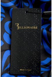 Billionaire Men's Gray Full Zip Logo Print Track Sweat Track Suit: Picture 11