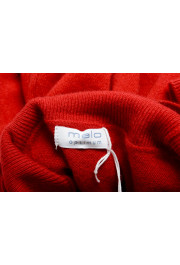 Malo Optimum Men's Brick Red 100% Cashmere Turtleneck Pullover Sweater: Picture 5