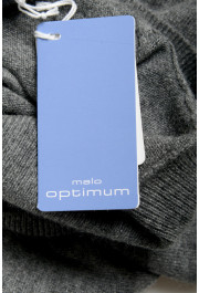 Malo Optimum Men's Gray 100% Cashmere Turtleneck Pullover Sweater: Picture 6