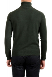 Malo Optimum Men's Lizard Green 100% Cashmere Turtleneck Pullover Sweater: Picture 3