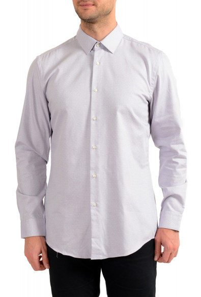 Hugo Boss Men's "Isko" Slim Fit Multi-Color Long Sleeve Dress Shirt