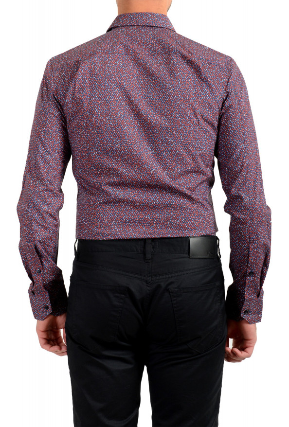 Hugo Boss Men's "Elisha01" Extra Slim Fit Multi-Color Long Sleeve Dress Shirt: Picture 6