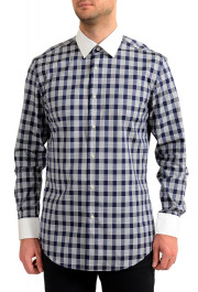 Hugo Boss Men's "Jonnes" Slim Fit Multi-Color Plaid Long Sleeve Dress Shirt