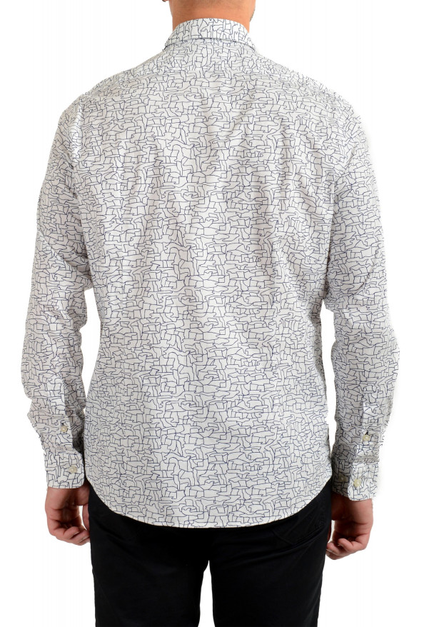 Hugo Boss Men's "Lukas_F" Regular Fit Geometric Print Long Sleeve Casual Shirt: Picture 3