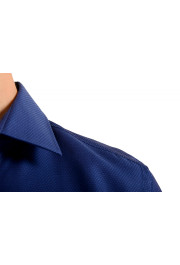 Hugo Boss Men's "Jenno" Slim Fit Blue Geometric Print Long Sleeve Dress Shirt: Picture 7