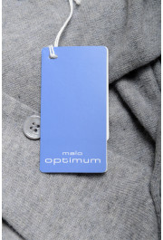 Malo Optimum Men's Gray Wool Cashmere Cardigan Sweater: Picture 6