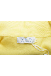 Malo Optimum Men's Yellow Wool Cashmere Cardigan Sweater: Picture 5