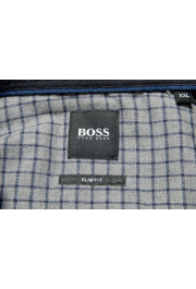 Hugo Boss Men's "Ronni_53" Slim Fit Multi-Color Plaid Casual Shirt: Picture 8