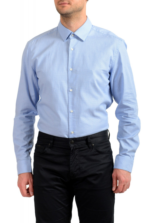 Hugo Boss Men's "Isko" Slim Fit Multi-Color Long Sleeve Dress Shirt: Picture 4