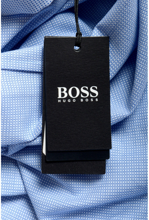 Hugo Boss Men's "Isko" Slim Fit Multi-Color Long Sleeve Dress Shirt: Picture 8
