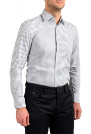 Hugo Boss Men's "Jargo" Slim Fit Multi-Color Plaid Long Sleeve Dress Shirt: Picture 5