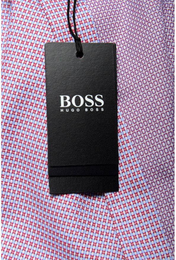 Hugo Boss Men's "Gordon" Regular Fit Geometric Print Dress Shirt: Picture 8
