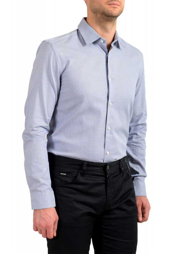 Hugo Boss Men's "Isko" Slim Fit Multi-Color Geometric Print Dress Shirt: Picture 5