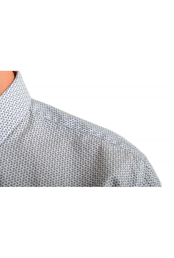 Hugo Boss Men's "Etran" Extra Slim Fit Geometric Print Long Sleeve Dress Shirt: Picture 7
