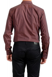 Hugo Boss Men's Elisha01 Extra Slim Fit Geometric Print Long Sleeve Dress Shirt: Picture 6