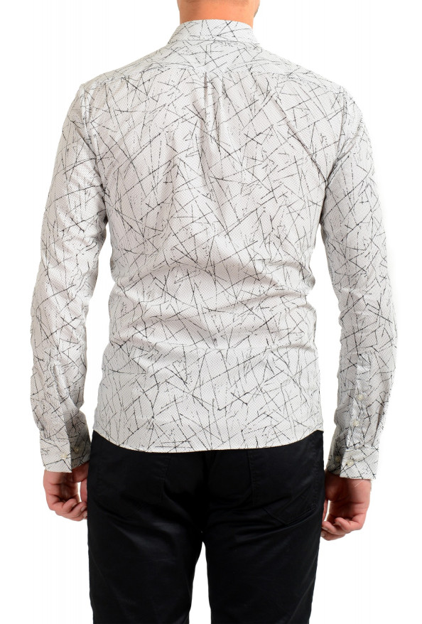 Hugo Boss Men's "Ero3/W" Extra Slim Fit Geometric Print Long Sleeve Casual Shirt: Picture 3