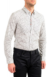 Hugo Boss Men's "Ero3/W" Extra Slim Fit Geometric Print Long Sleeve Casual Shirt: Picture 5