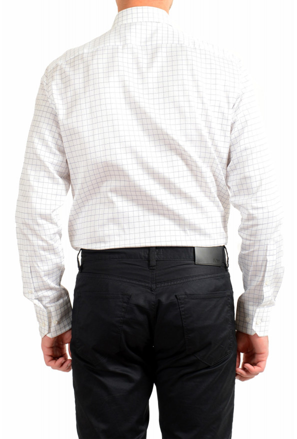 Hugo Boss Men's "T-Stanley" Regular Fit Plaid Long Sleeve Dress Shirt: Picture 6