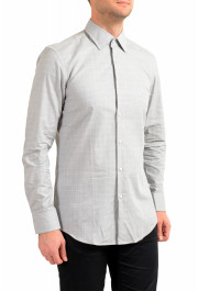 Hugo Boss Men's "Jango" Slim Fit Plaid Long Sleeve Dress Shirt: Picture 2