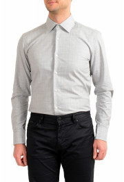 Hugo Boss Men's "Jango" Slim Fit Plaid Long Sleeve Dress Shirt: Picture 4