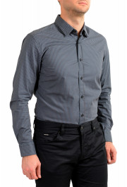 Hugo Boss Men's Ronni Slim Fit Stretch Geometric Print Long Sleeve Casual Shirt: Picture 5