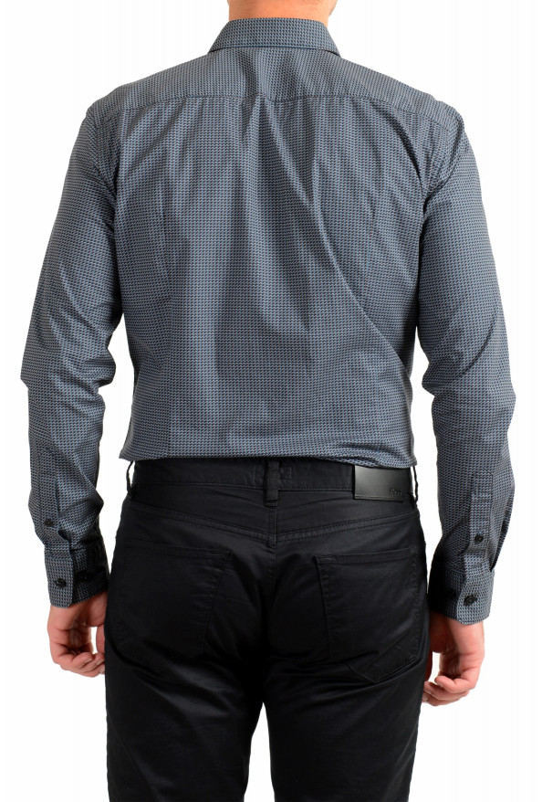 Hugo Boss Men's Ronni Slim Fit Stretch Geometric Print Long Sleeve Casual Shirt: Picture 6