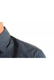 Hugo Boss Men's Ronni Slim Fit Stretch Geometric Print Long Sleeve Casual Shirt: Picture 7