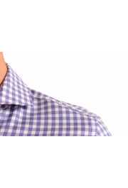 Hugo Boss Men's "Jason" Multi-Color Slim Fit Paid Long Sleeve Dress Shirt: Picture 7