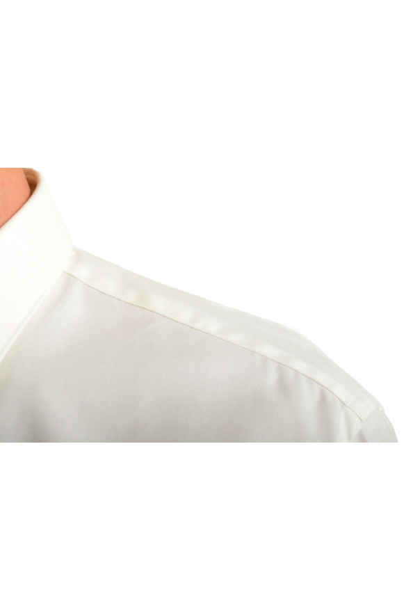 Hugo Boss Men's "Eliott" Regular Fit Off White Long Sleeve Dress Shirt: Picture 7