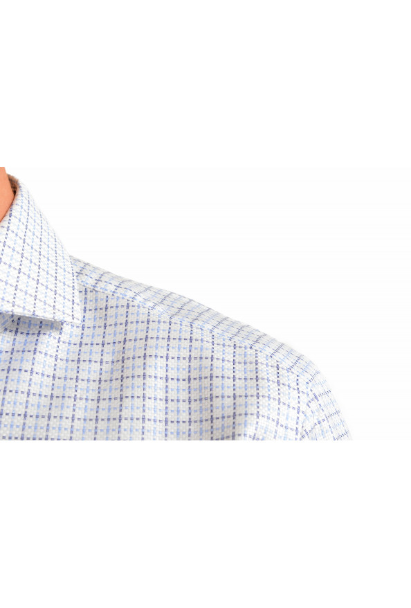 Hugo Boss Men's "T-Christo" Multi-Color Slim Fit Plaid Long Sleeve Dress Shirt: Picture 7