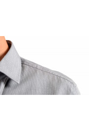 Hugo Boss Men's "Marley US" Gray Plaid Sharp Fit Long Sleeve Dress Shirt: Picture 7