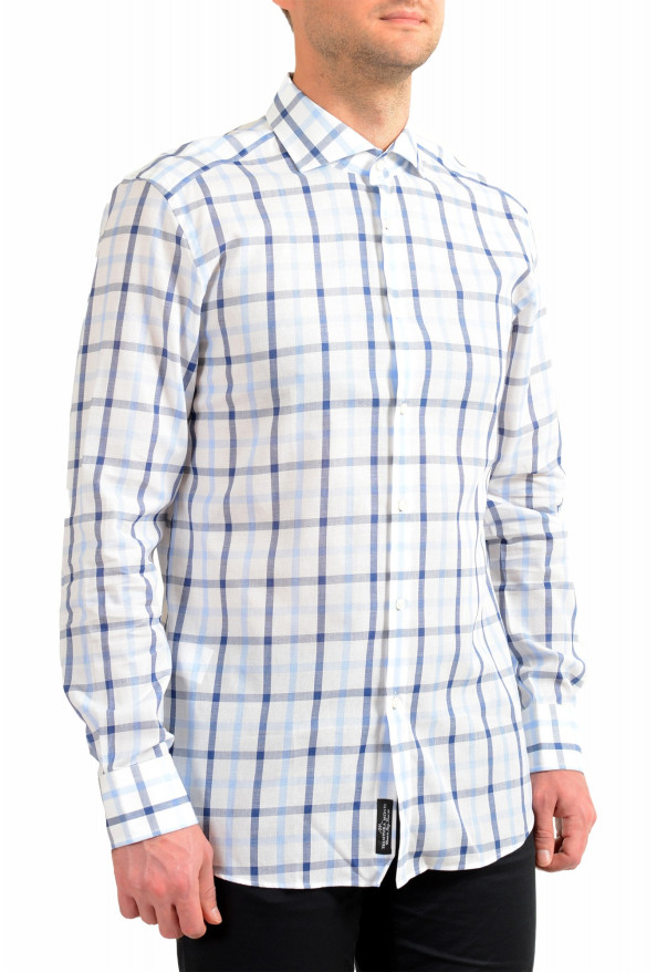 Hugo Boss Men's "T-Christo" Multi-Color Slim Fit Plaid Long Sleeve Dress Shirt: Picture 2