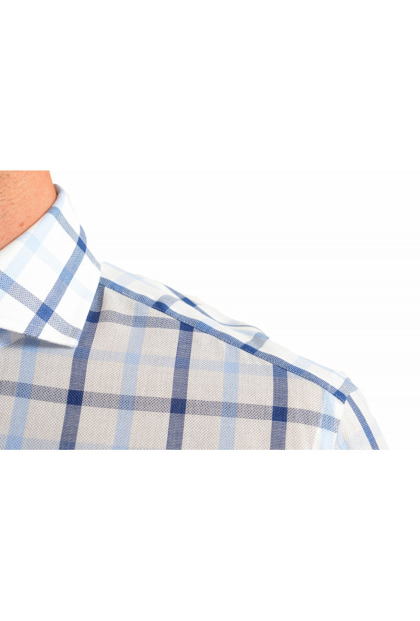 Hugo Boss Men's "T-Christo" Multi-Color Slim Fit Plaid Long Sleeve Dress Shirt: Picture 7