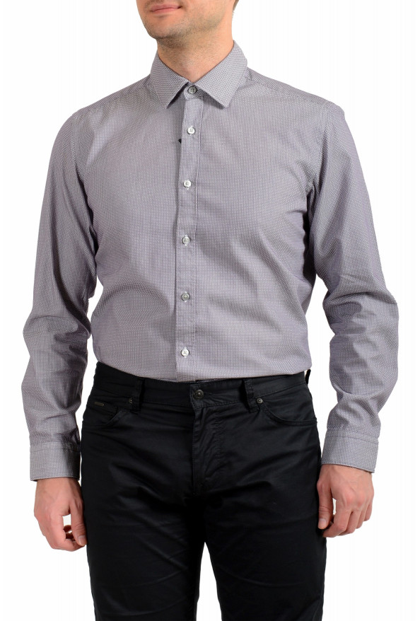 Hugo Boss Men's "Lukas_53" Multi-Color Regular Fit Long Sleeve Casual Shirt: Picture 4