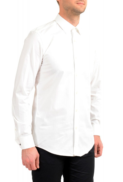 Hugo Boss Men's "Jacques" White Slim Fit Long Sleeve Dress Shirt: Picture 2