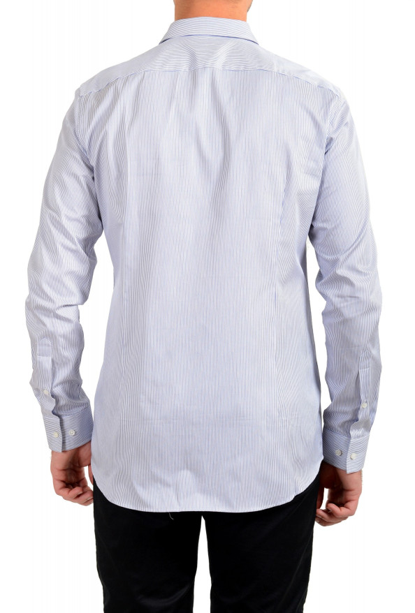 Hugo Boss Men's "T-Carl" Multi-Color Striped Slim Fit Long Sleeve Dress Shirt: Picture 3